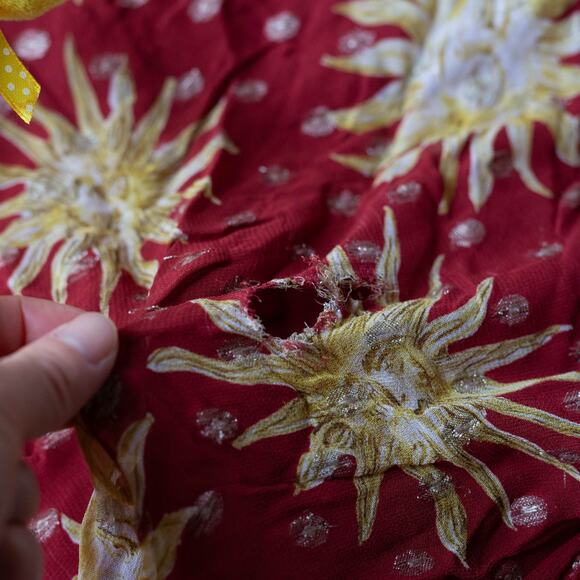 Rixo Sunshine Ochre Liza Dress - Size 8 - Picture 7 of 9